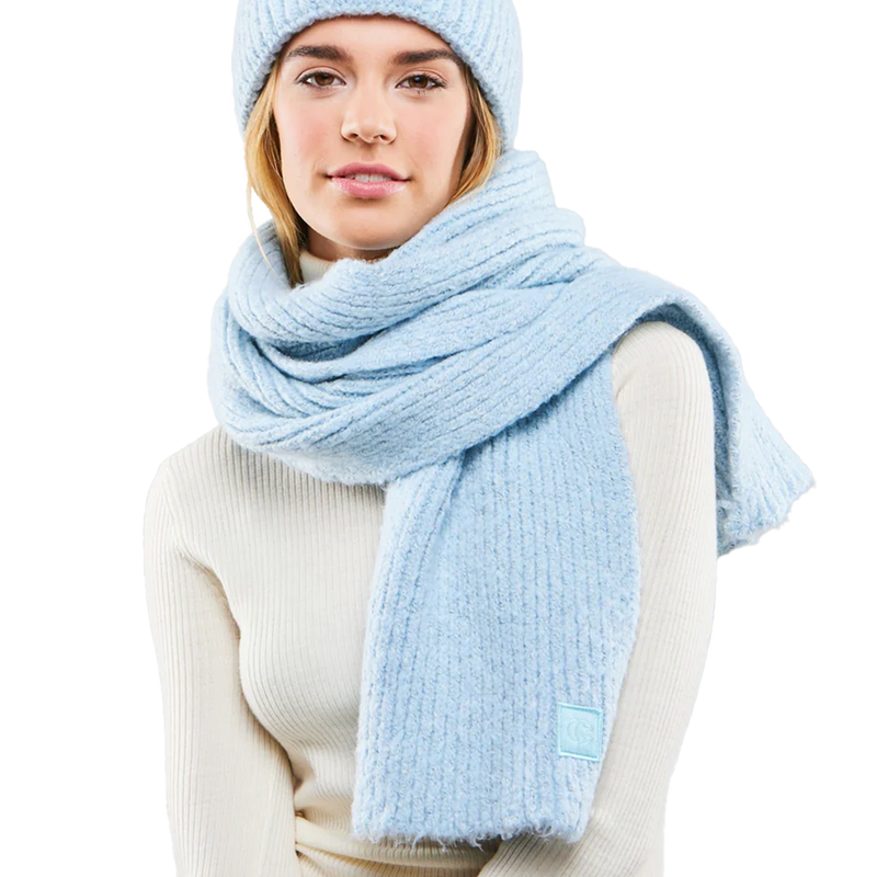 Women's Clover Scarf, Chaos Women's Clover Scarf around neck