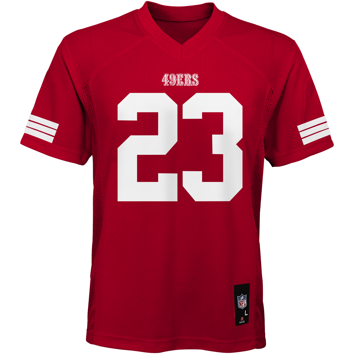 Youth 49ers Mid-Tier Jersey - McCaffrey alternate view