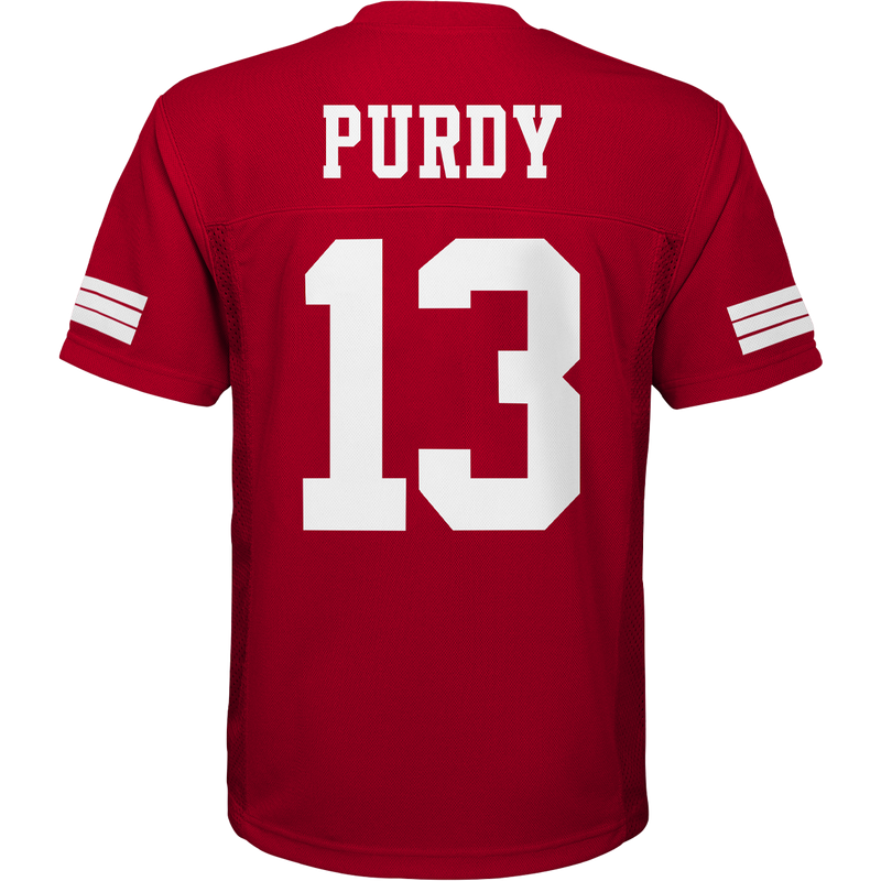 Youth 49ers Mid-Tier Jersey - Purdy – Sports Basement