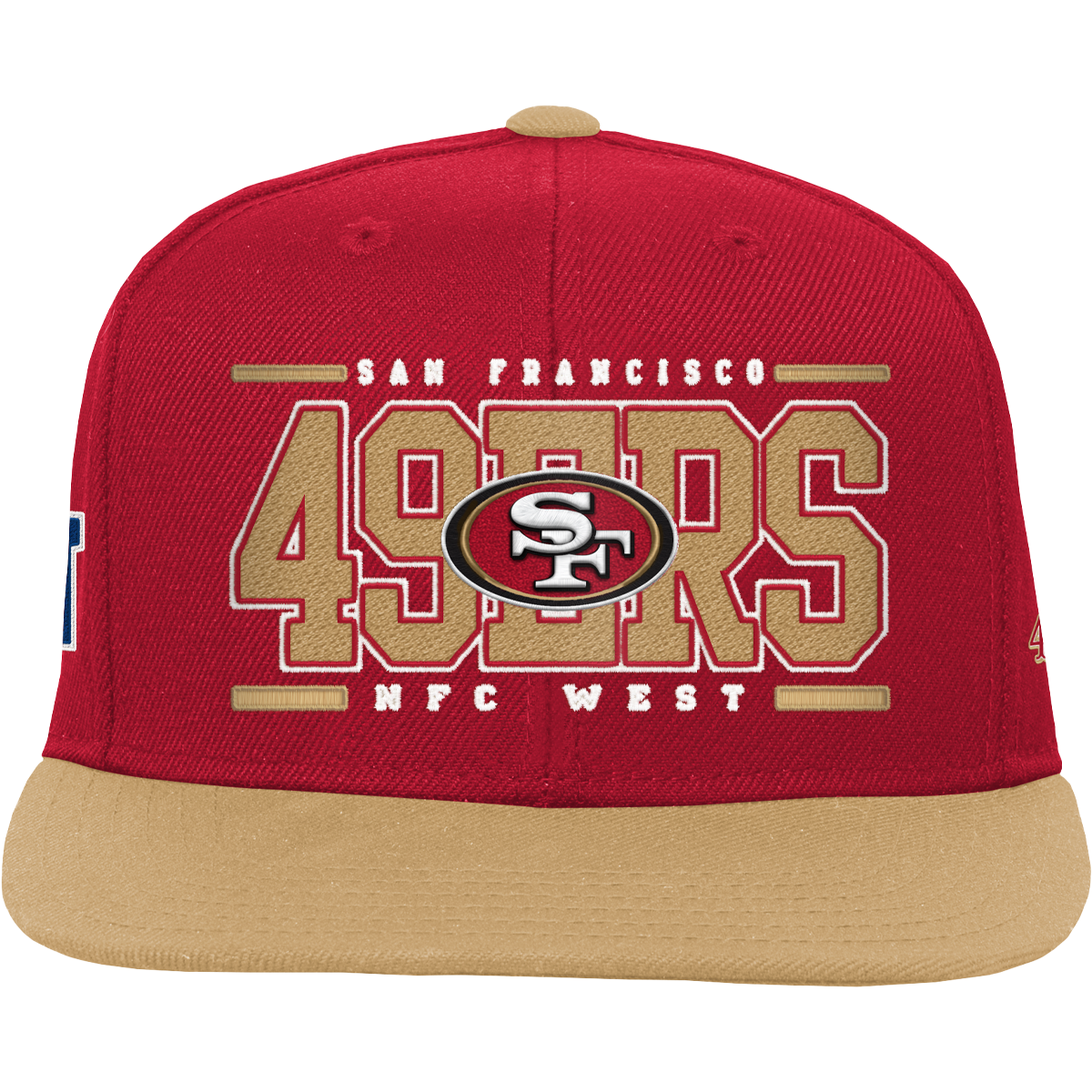 Youth 49ers Retro Deadstock Snapback alternate view