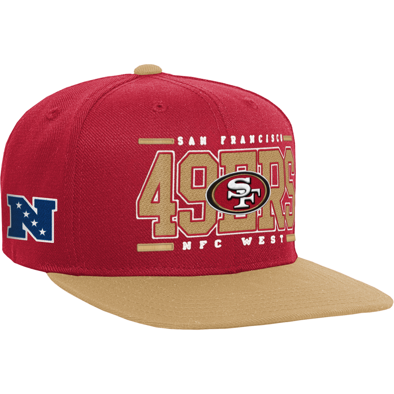Youth 49ers Retro Deadstock Snapback, Outerstuff Youth 49ers Retro Deadstock Snapback side