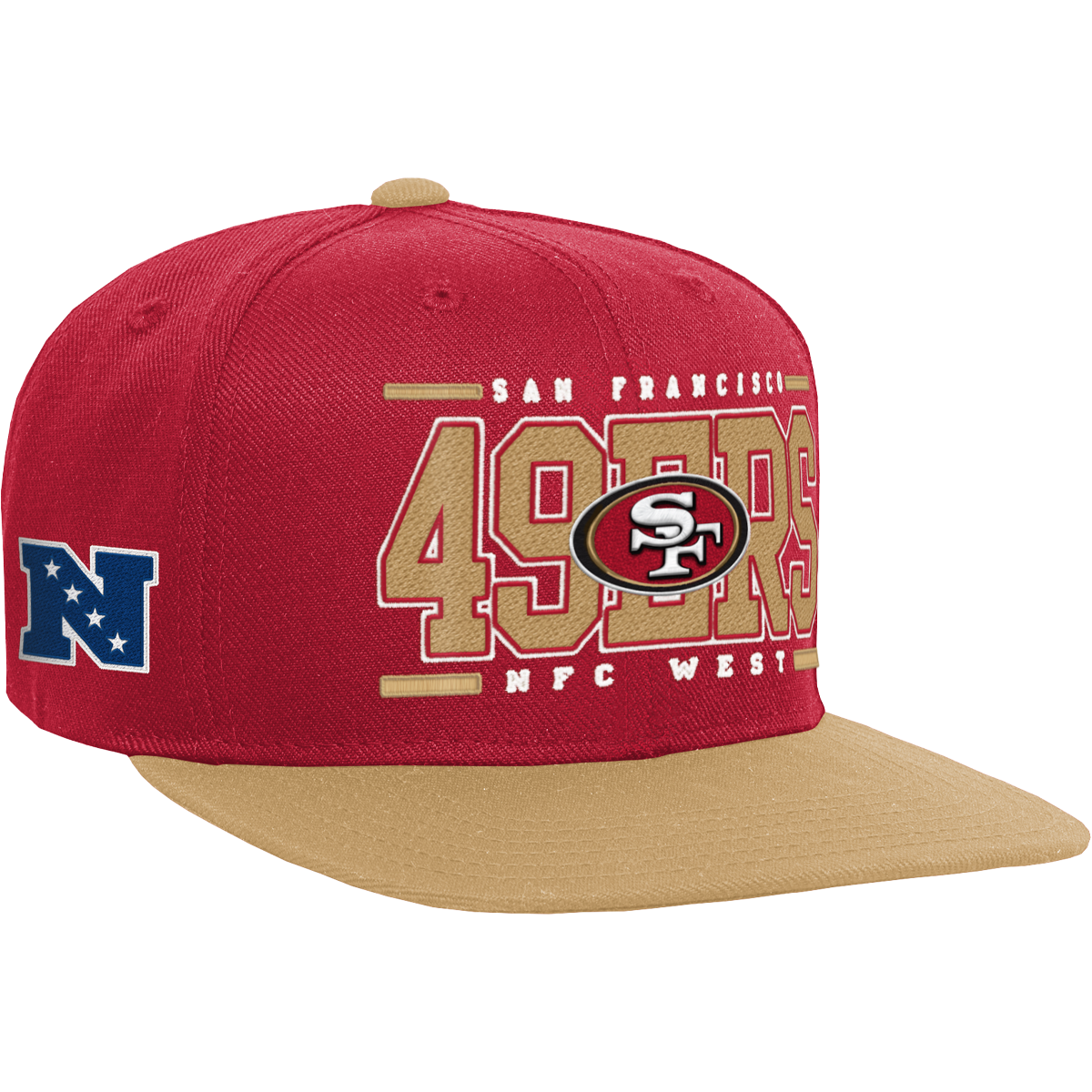 Youth 49ers Retro Deadstock Snapback alternate view
