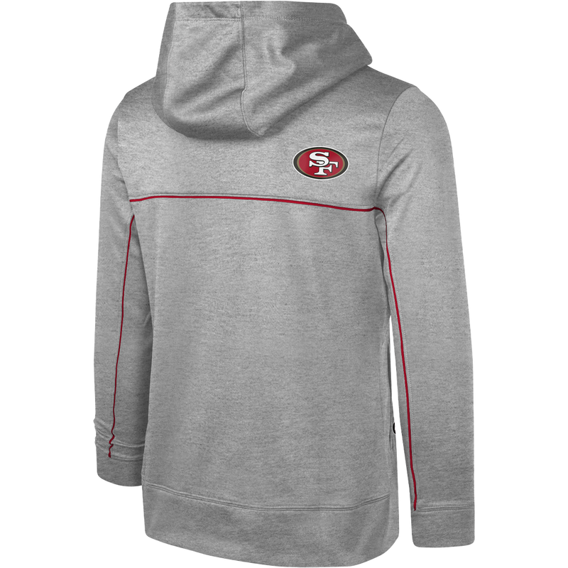 Women's 49ers Grounded Pullover Hoodie, Outerstuff Women's 49ers Grounded Pullover Hoodie back