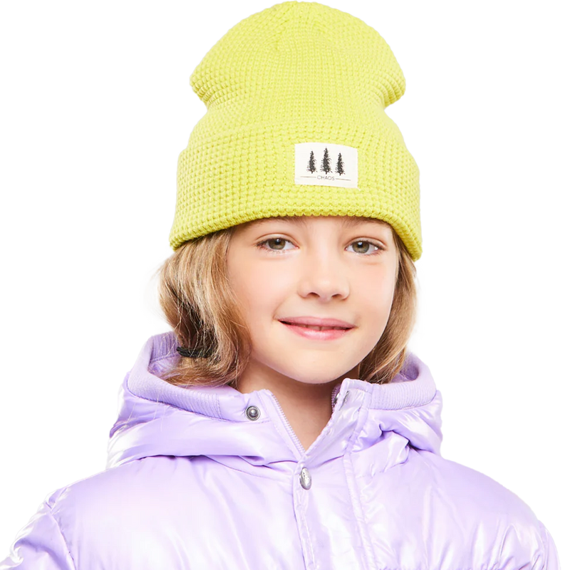 Youth Mogul Jr Beanie, Chaos Youth Mogul Jr Beanie on head