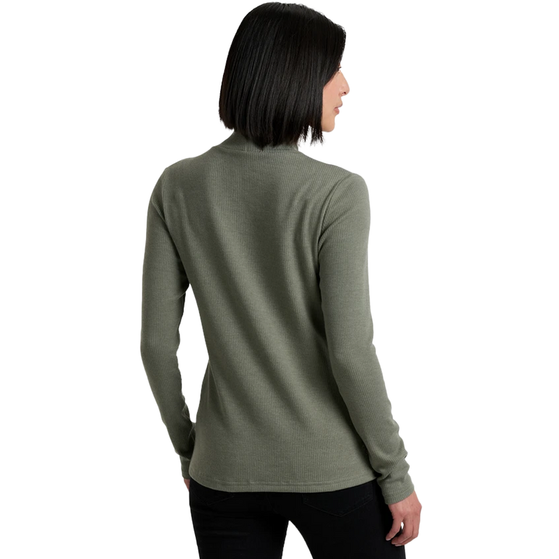 Women's Verona Ribbed Long Sleeve, Kuhl Women's Verona Ribbed Long Sleeve back