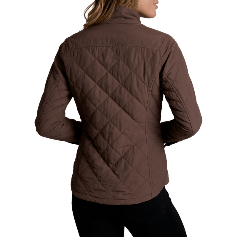 Women's Stunnr Insulated Jacket, Kuhl Women's Stunnr™ Insulated Jacket in CF-Coffee back