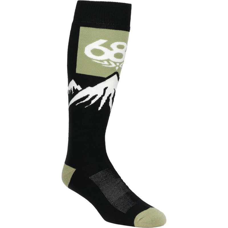 Snow Caps Sock (3pk), 686 Snow Caps Sock (3pk) black