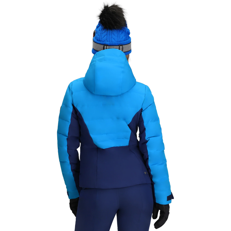 Women's Cosima Down Jacket, Obermeyer Women's Cosima Down Jacket back on model