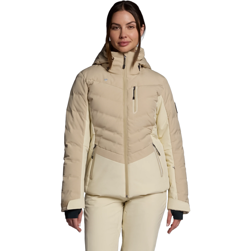 Obermyer Women's Cosima Down Jacket in 26017-Kashmere front