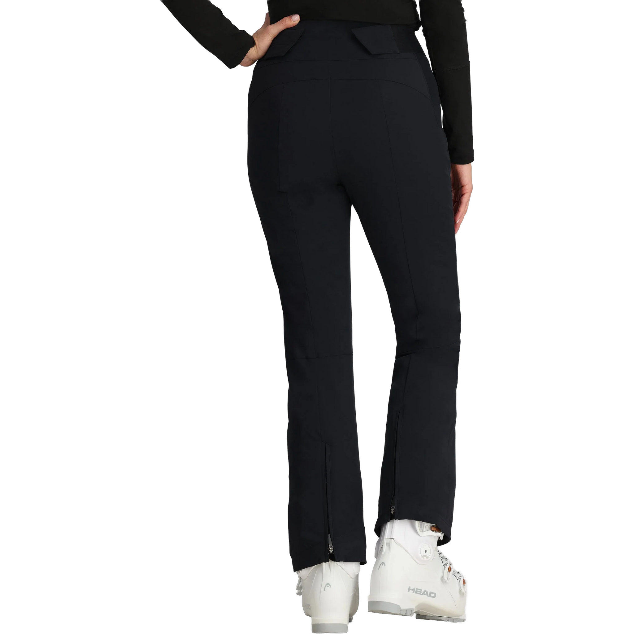 Obermeyer Women's Cloud Nine Pant in 16009 on model back