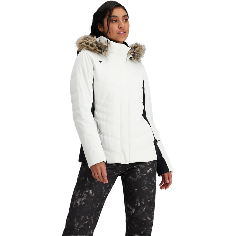 Obermeyer Women's Tuscany II Jacket in White in White