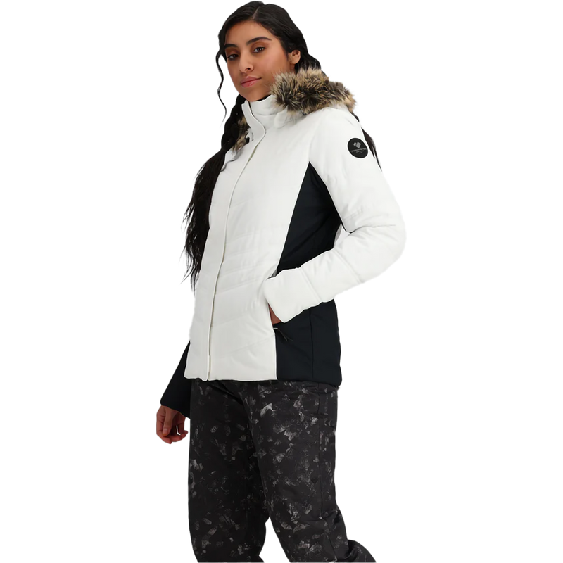 Obermeyer Women's Tuscany II Jacket in White front