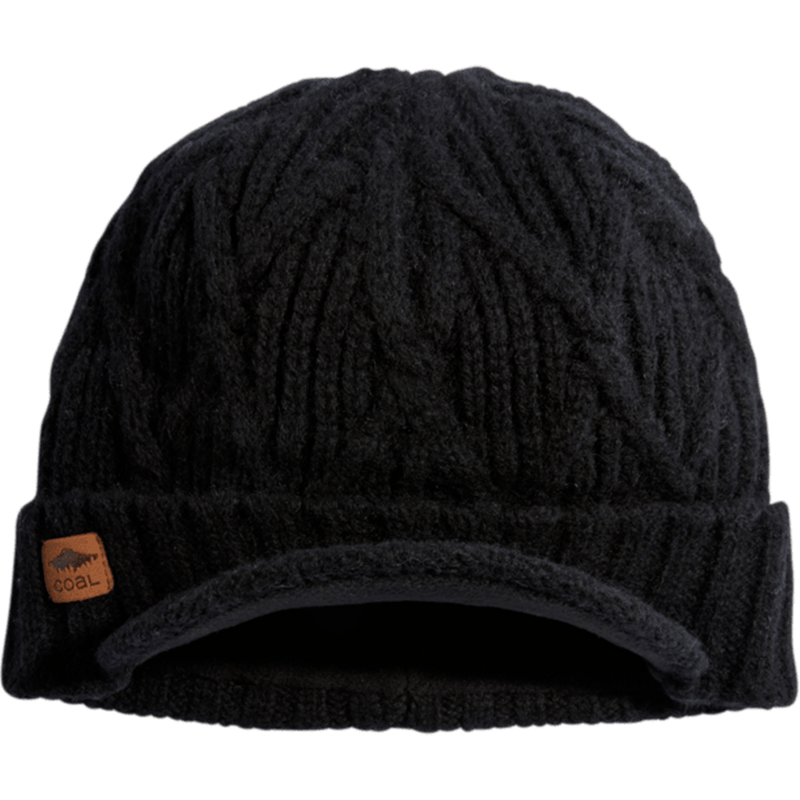 The Yukon Cable Knit Wool Brim Beanie, Featured Image
