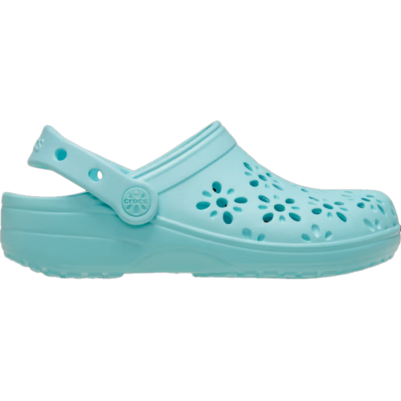Youth Classic Floral Cut Out Clog, Featured Image