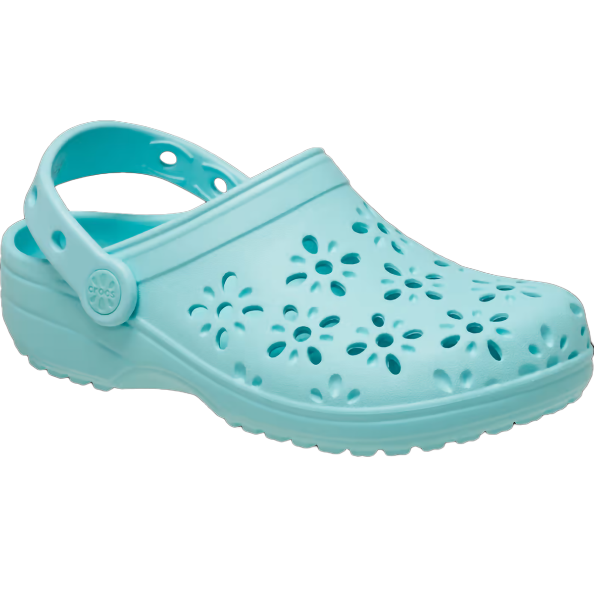 Youth Classic Floral Cut Out Clog alternate view