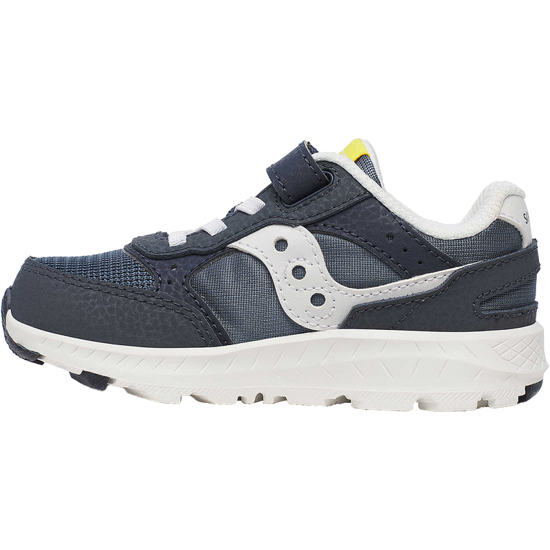 Youth Eclipse Toddler Wide, Youth Eclipse Toddler in Navy White right inside profile