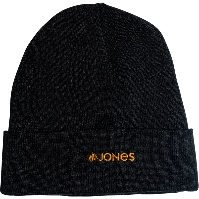 Jones Snowboards Tahoe Recycled Beanie in Black
