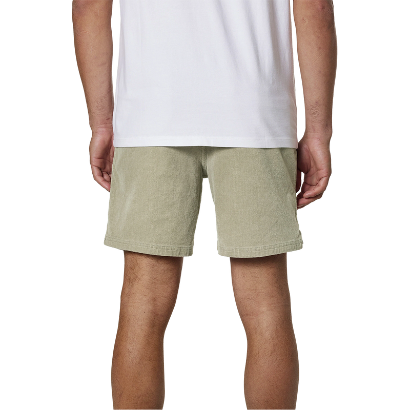 Men's Cord Local Short, Katin Men's Cord Local Short in Warm Grey back