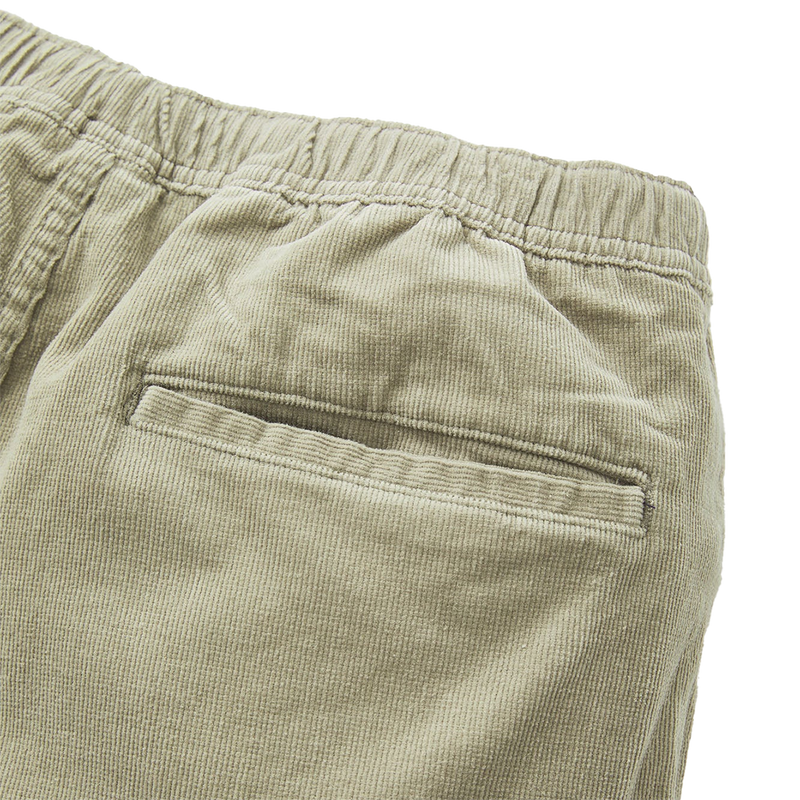 Men's Cord Local Short, Katin Men's Cord Local Short in Warm Grey back right pocket