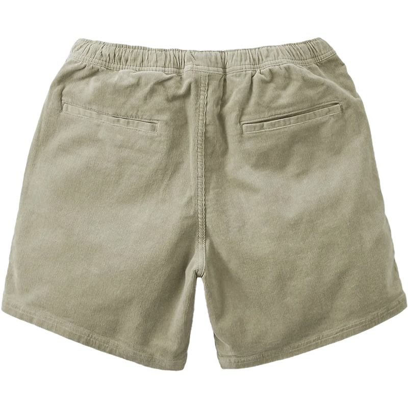 Men's Cord Local Short, Katin Men's Cord Local Short in Warm Grey back