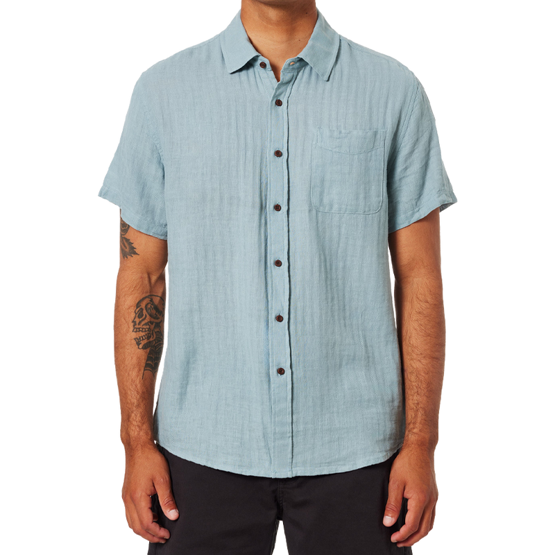 Alan Solid Shirt, Katin Men's Alan Solid Shirt Front