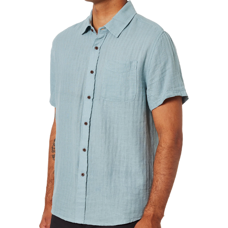 Alan Solid Shirt, Katin Men's Alan Solid Shirt 3/4 Front