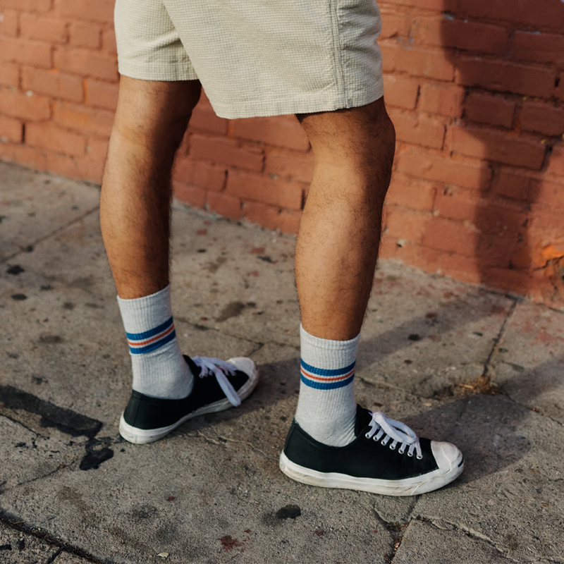 Men's Tres Stripe Sock, Katin Men's Tres Stripe Sock Lifestyle