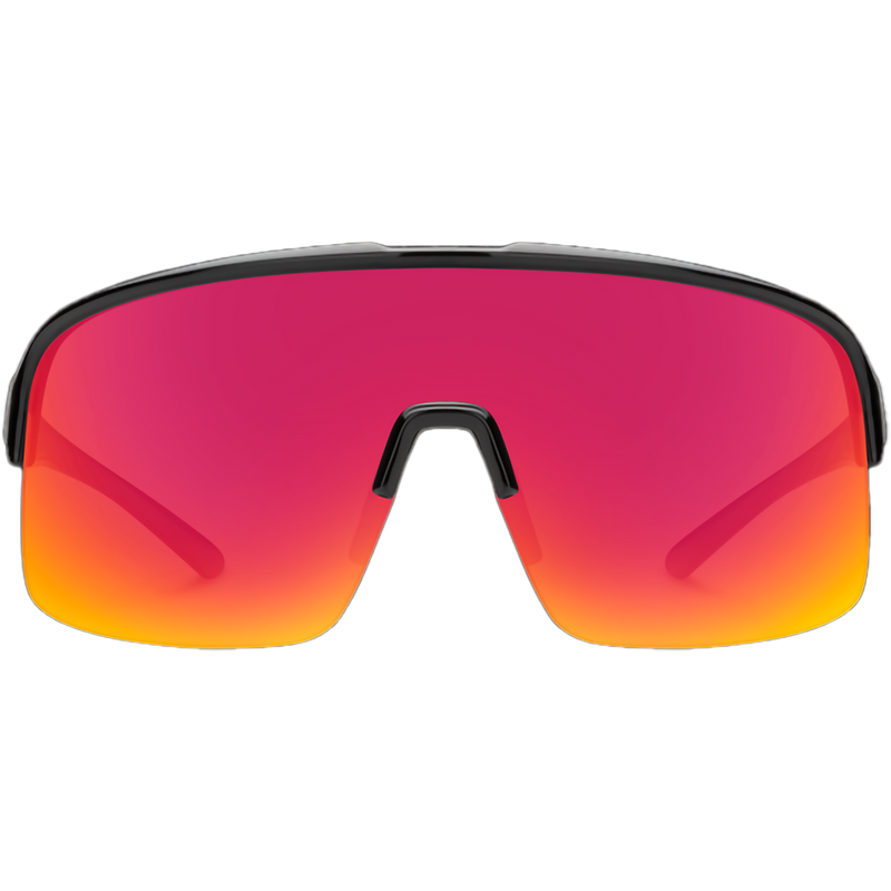 Amplify, Suncloud Amplify in Black / Red Mirror front