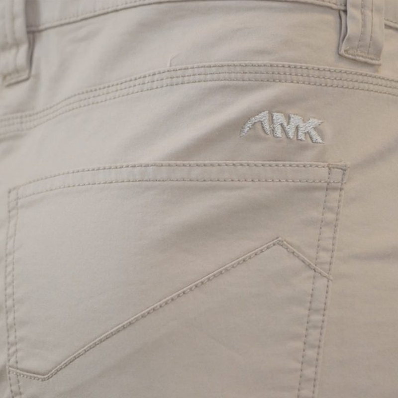 Men's Larimer Short Classic 8", Mountain Khakis Larimer Short 8" Logo View