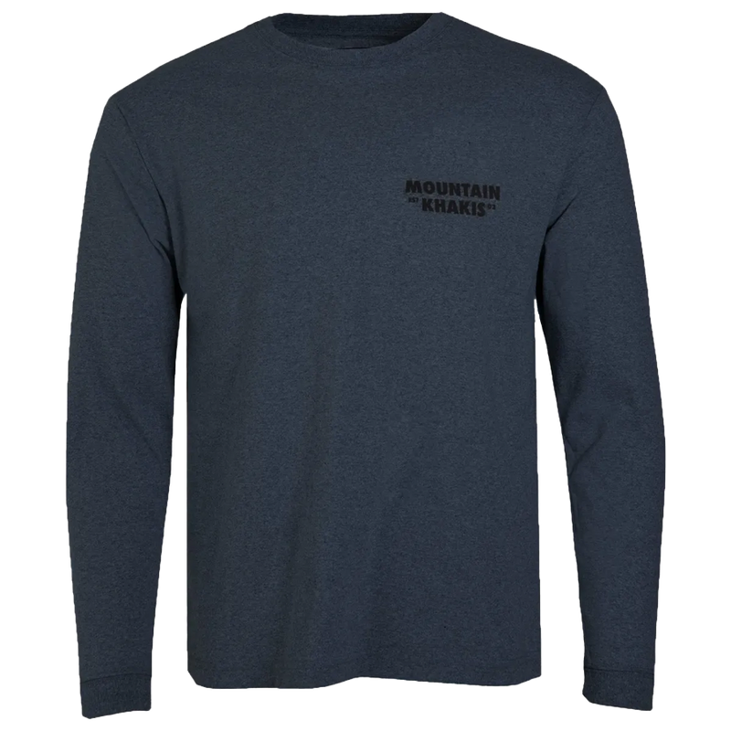 Mountain Khakis Axe LS Tee in Charcoal