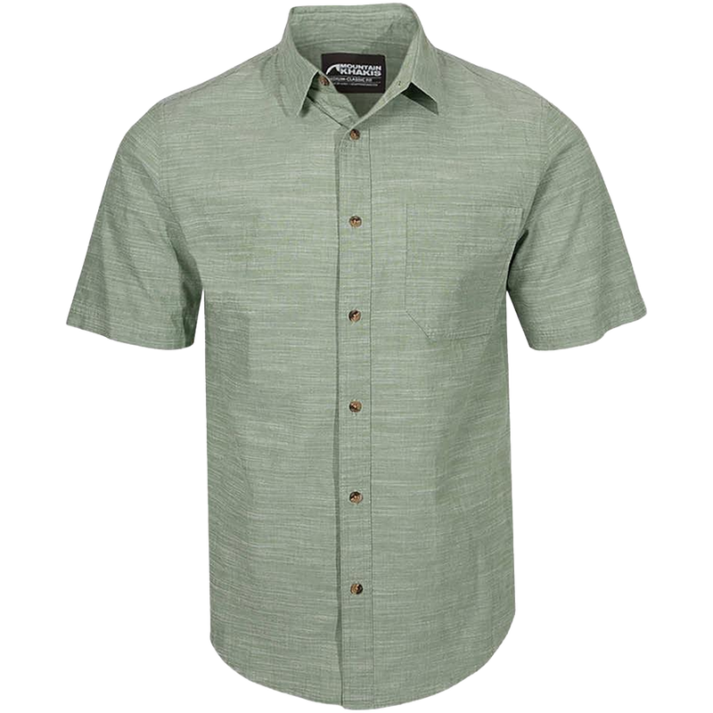 Mountain Khakis Men's Phelps Short Sleeve Shirt in Jade