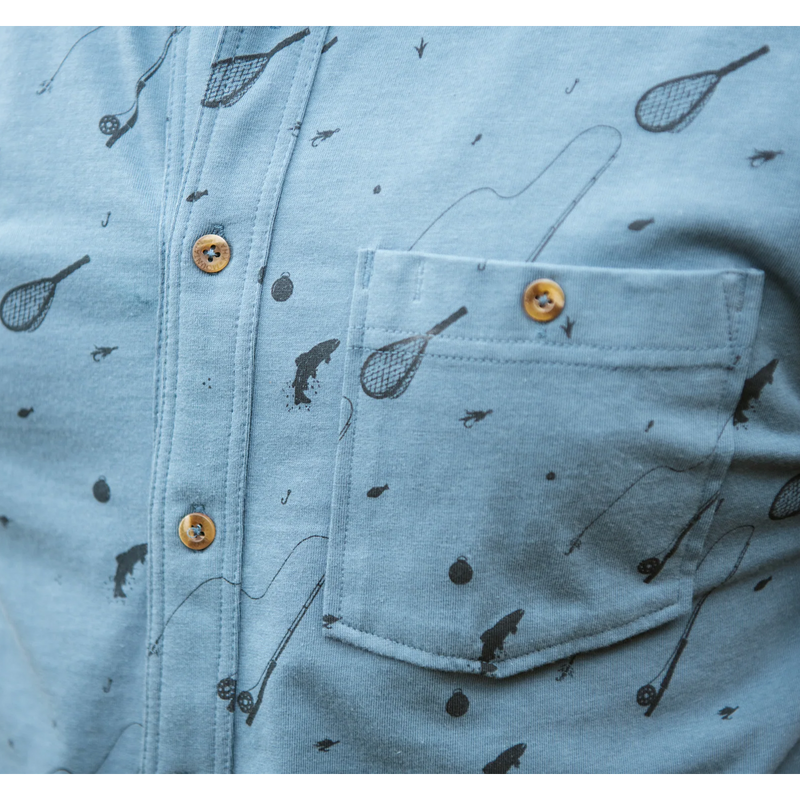 Mountain Khakis Waters Button Down Pocket Detail