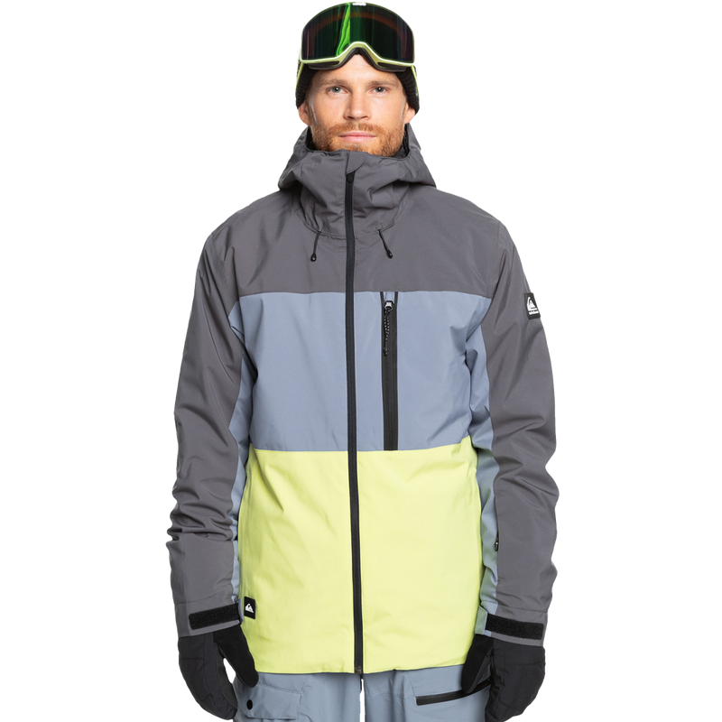 Quiksilver Men's Sycamore Jacket in Dark Shadow