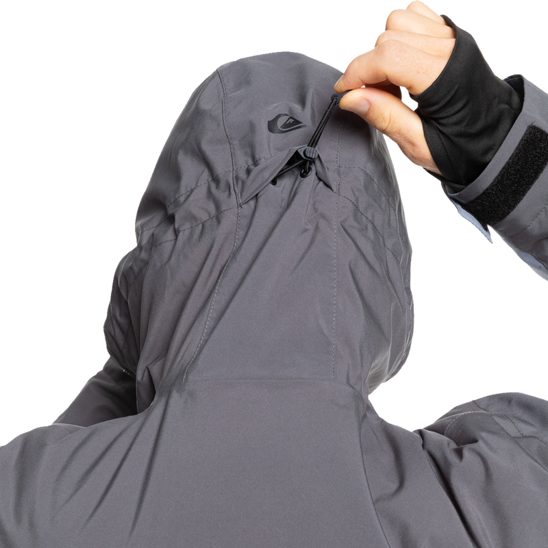 Quiksilver Men's Sycamore Jacket hood cinch
