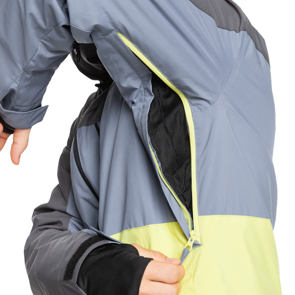 Quiksilver Men's Sycamore Jacket pit vent