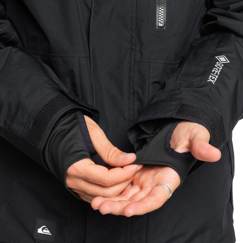 Men's Mission Gore-Tex Jacket, Quiksilver Men's Mission Gore-Tex Jacket thumb holes