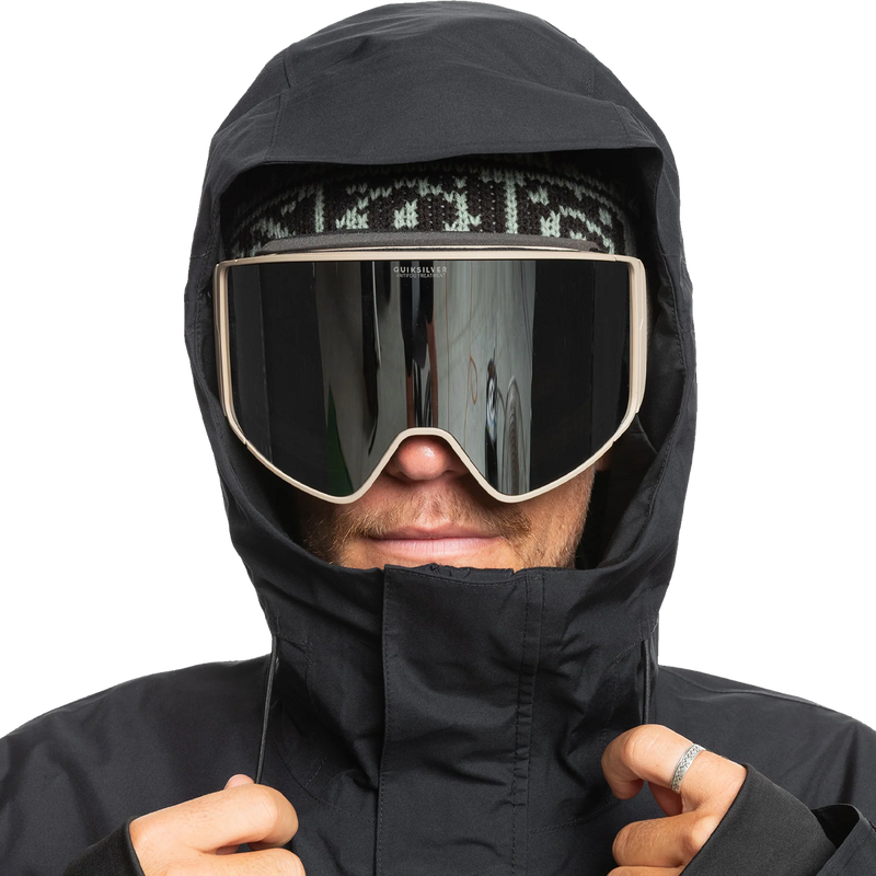 Men's Mission Gore-Tex Jacket, Quiksilver Men's Mission Gore-Tex Jacket hood