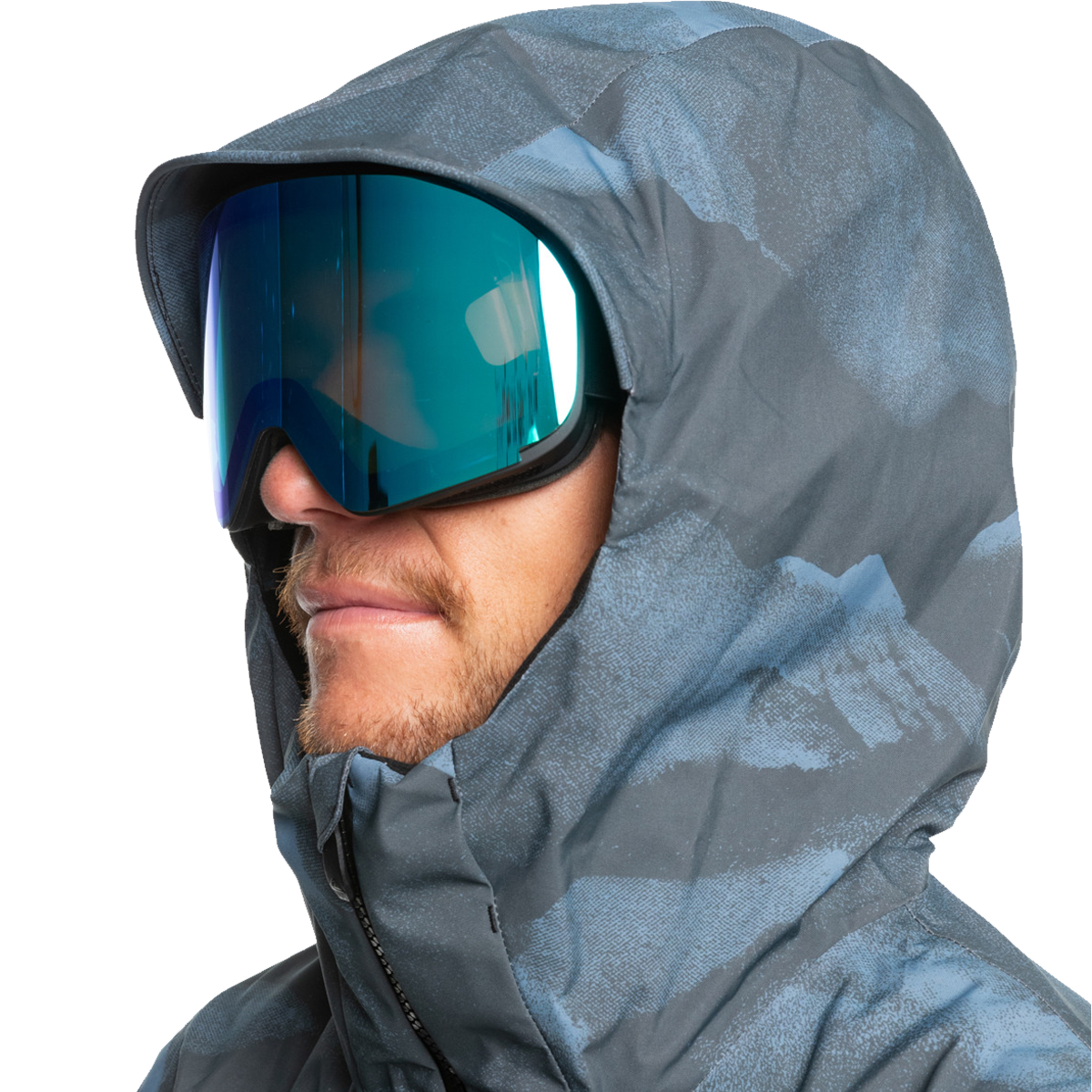Quiksilver Men's Quest Stretch 20k Jacket  hood