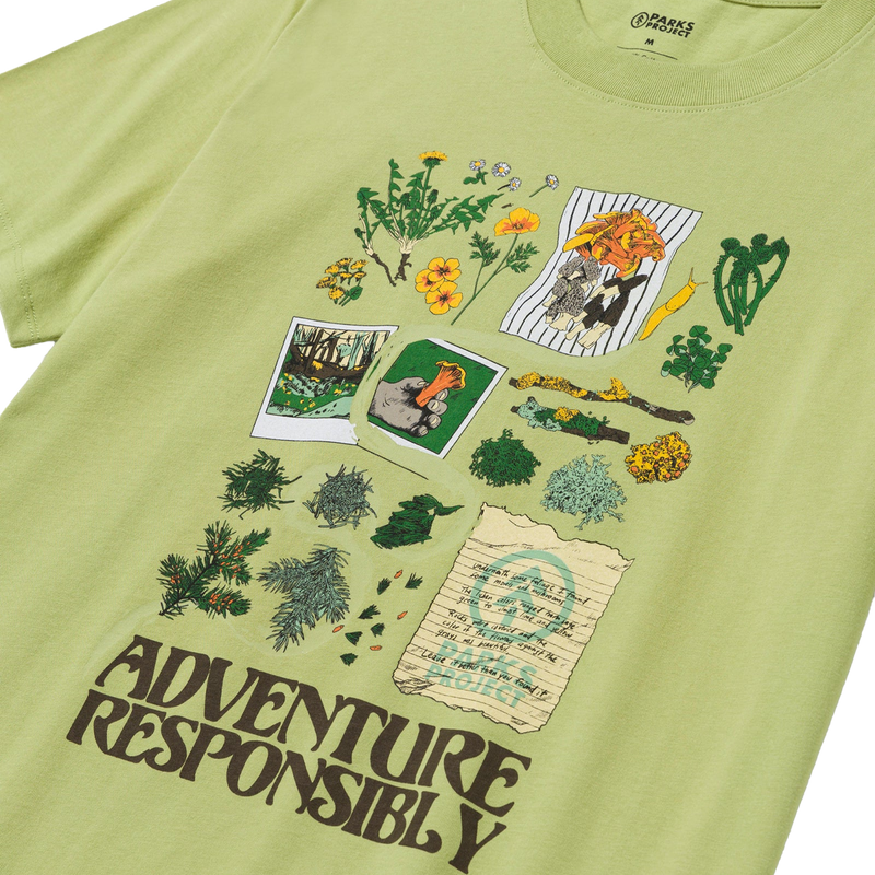 Women's Forest Forager Relaxed Tee, Parks Project Women's Forest Forager Relaxed Tee Front Graphic
