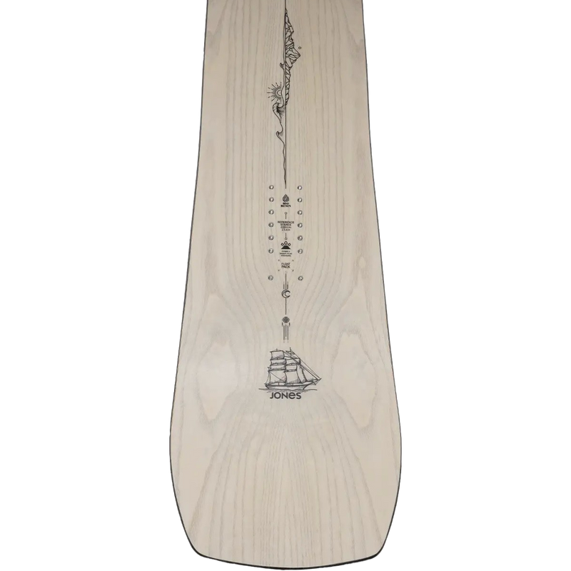 Women's Flagship, Jones Snowboards Women's Flagship tail