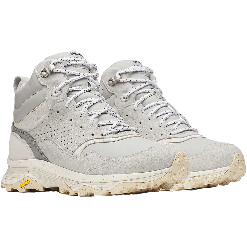 Women's Speed Solo MXD Mid Waterproof, Merrell Women's Speed Solo MXD Mid WP in Pigeon pair front left