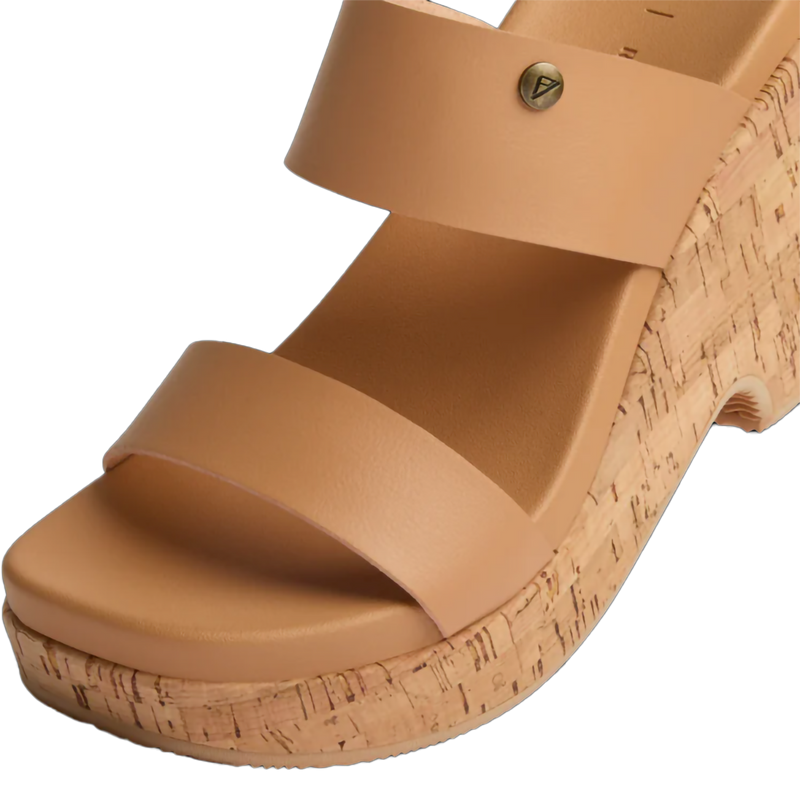 Women's Sunset Ibiza, Reef Women's Sunset Ibiza in Natural left toe strap