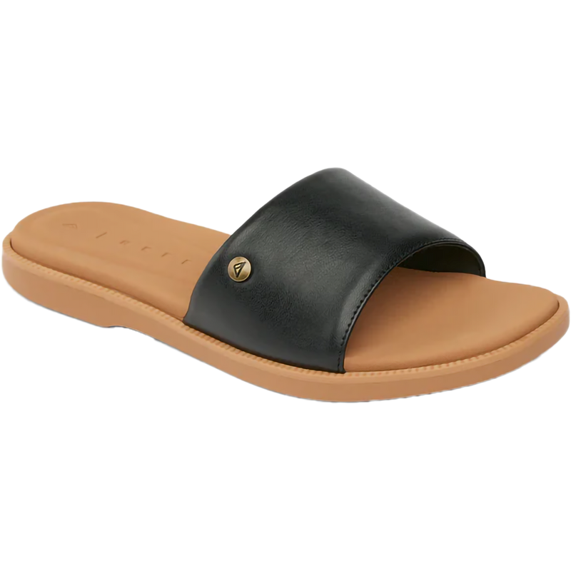 Women's Sunny Arrianah, Reef Women's Sunny Arrianah in Black/Tan right front