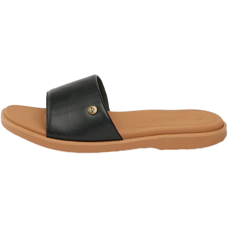 Women's Sunny Arrianah, Reef Women's Sunny Arrianah in Black/Tan left profile