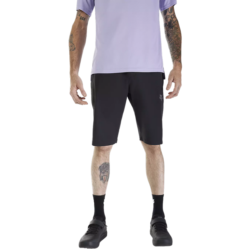 Men's Ranger Short W/Liner, Fox Head Men's Ranger Short W/Liner front on model