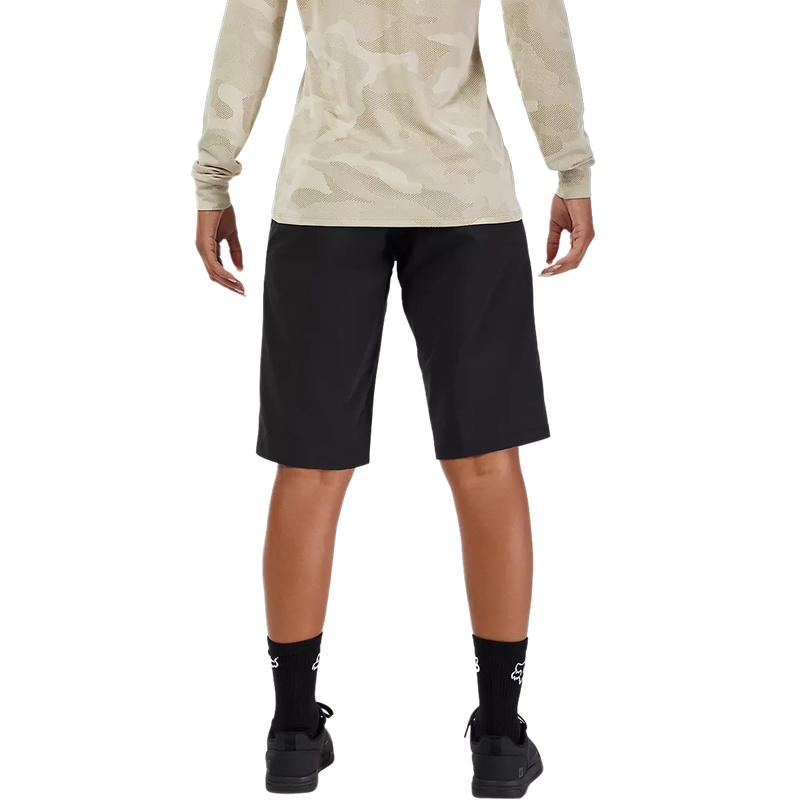Women's Ranger Short W/Liner, Fox Head Women's Ranger Short W/Liner back on model
