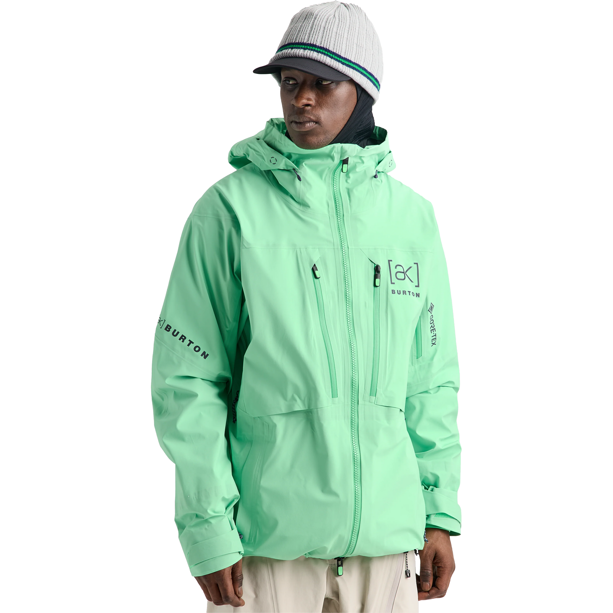 Burton Men's AK Hover Gore 3L Stretch Jacket front on model