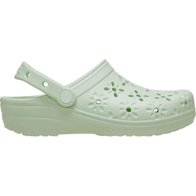 Women's Classic Floral Cut Out Clog, Featured Image