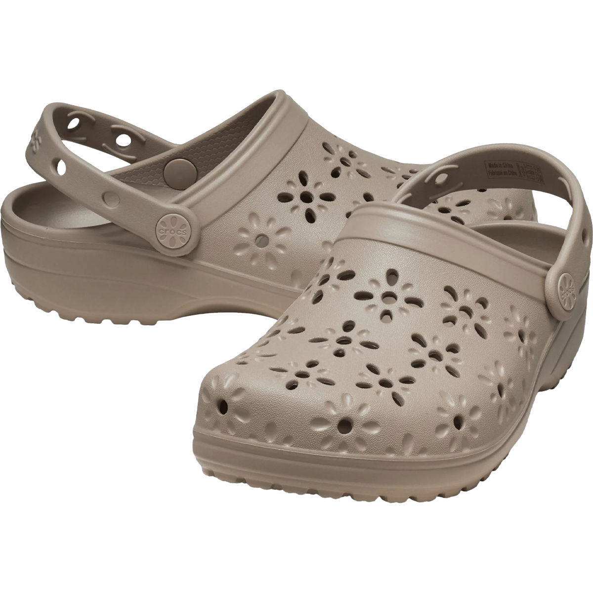 Women's Classic Floral Cut Out Clog alternate view