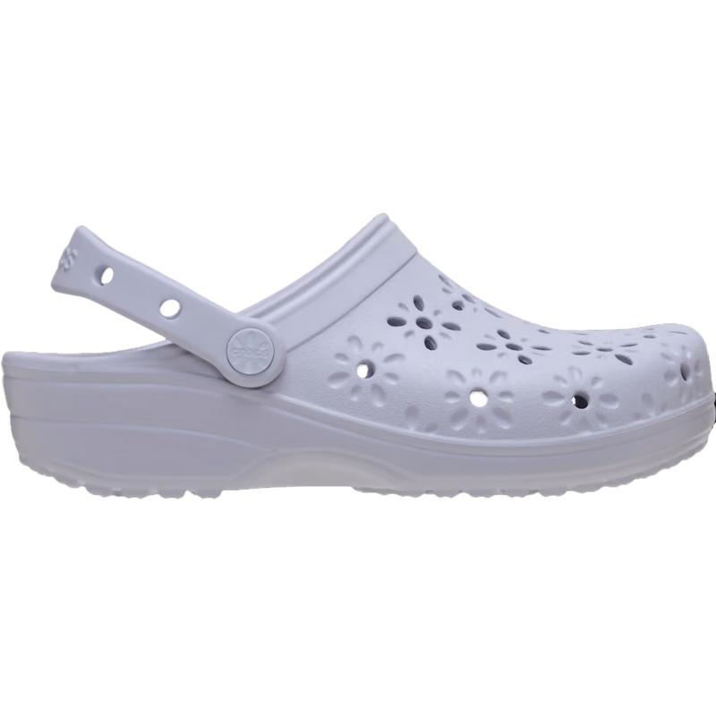 Women's Classic Floral Cut Out Clog, Featured Image